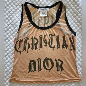 Vintage Dior Sheer Tank